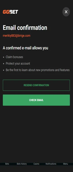 Dokončite overenie v závislosti