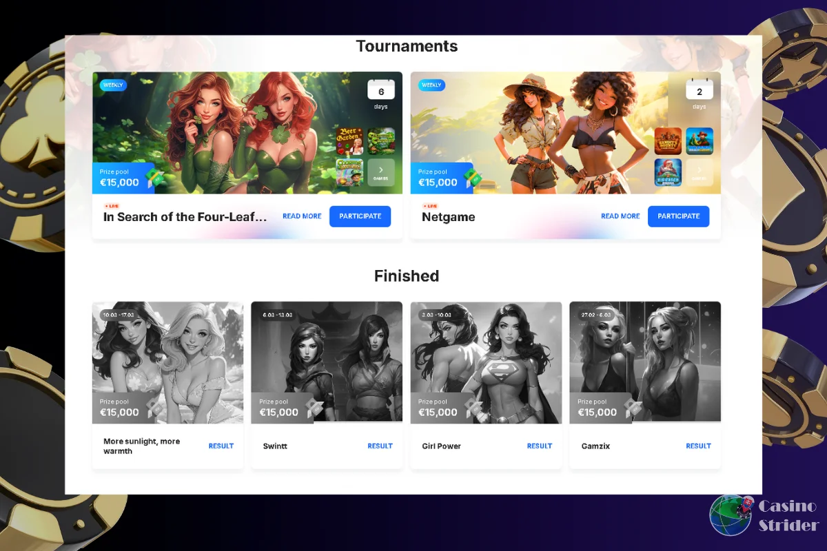 Exkluzívne turnaje iba pre hráčov Ice Casino