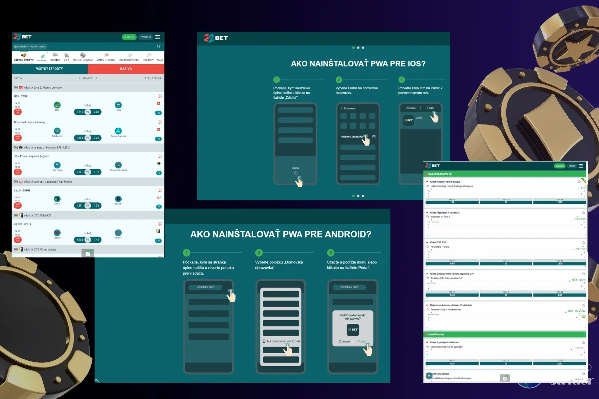 Mobilná verzia a aplikácia