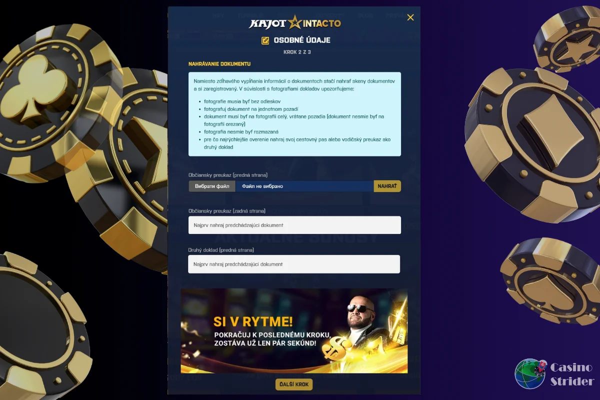 Overenie identity a ochrana účtu
