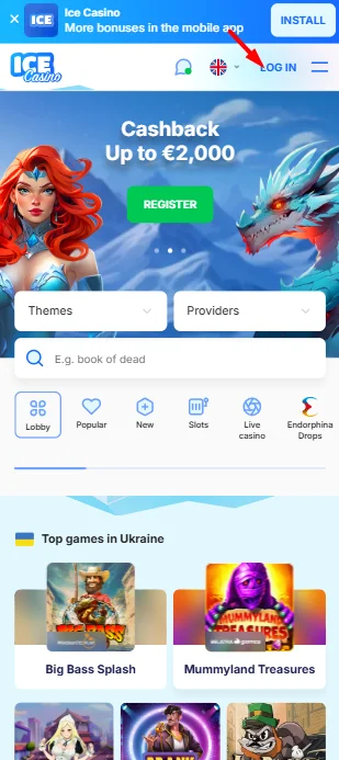 Hesla a môžete začať hrať ktorékoľvek z kasínových hier.