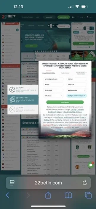 Uistite sa, že sú údaje správne