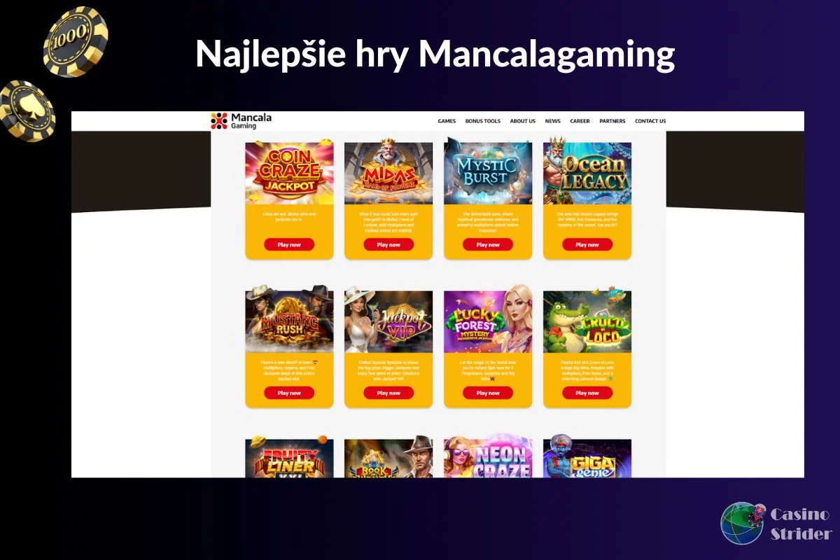 Portfólio hier Mancalagamingu