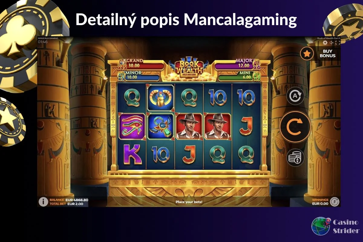Detailný popis podľa oficiálnej stránky Mancalagaming