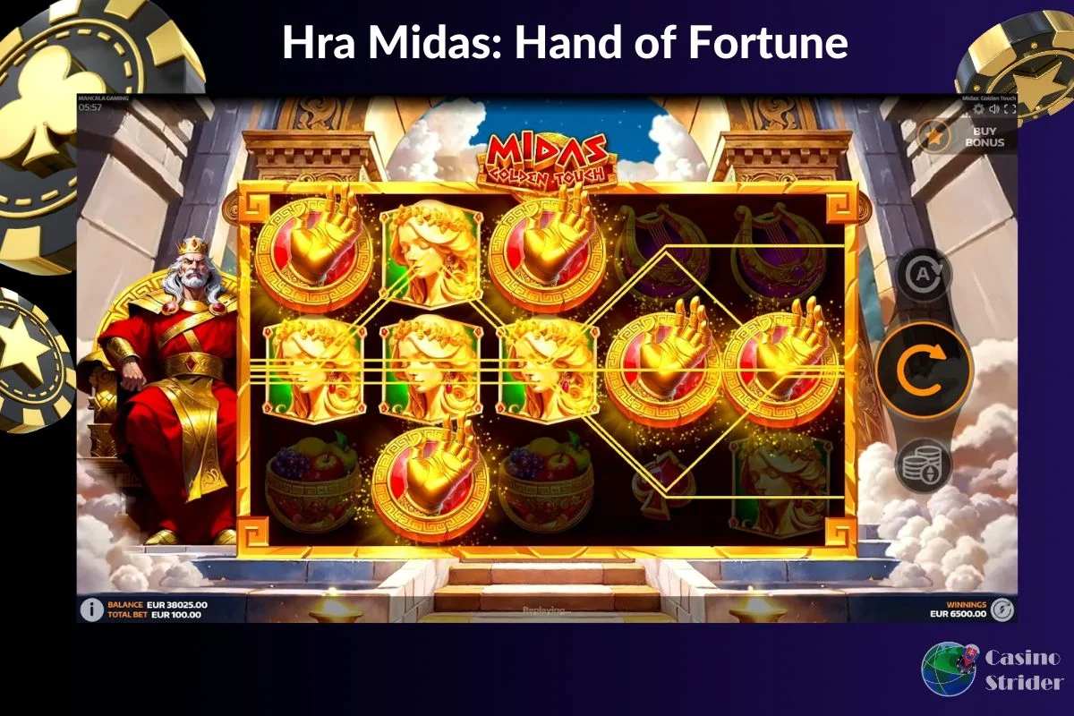 Ako hrať Midas: Hand of Fortune?