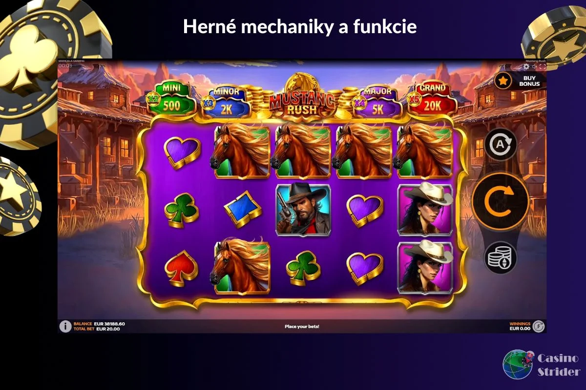 Herné mechaniky a funkcie