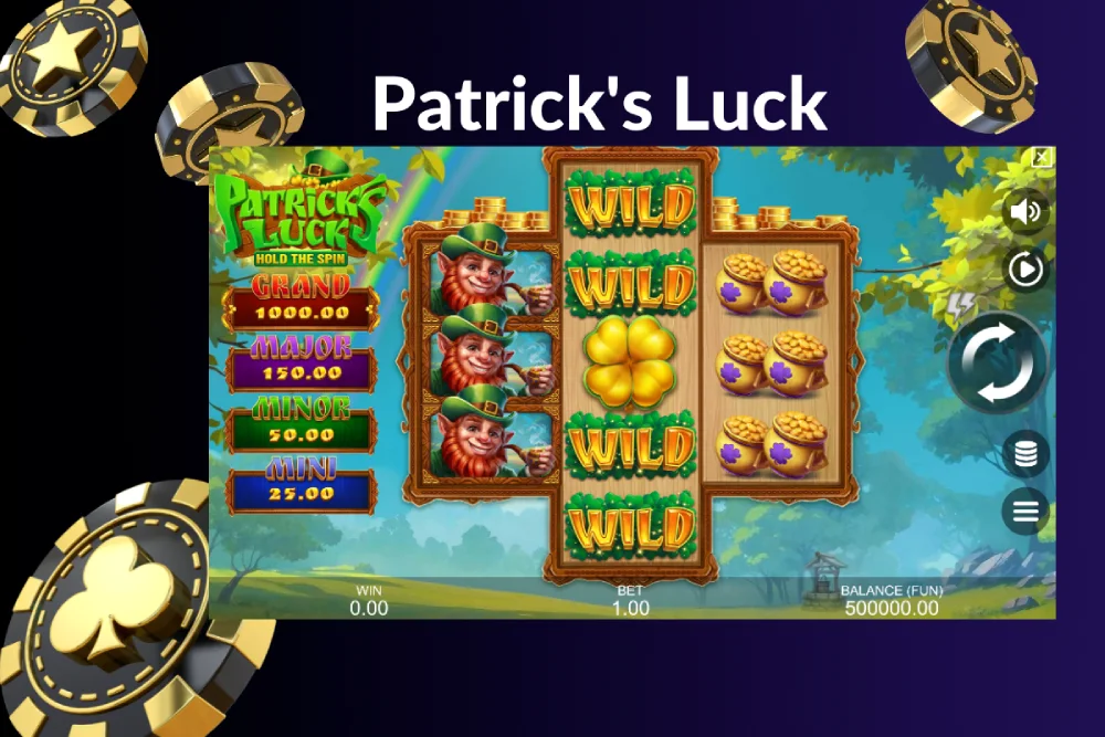 Patrick's Luck: Hold The Spin | Gamzix