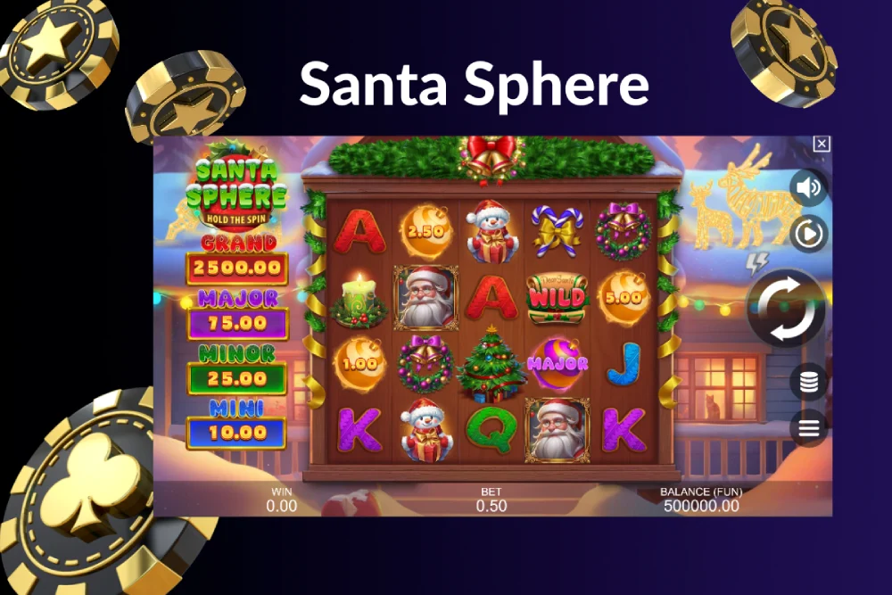 Santa Sphere: Hold The Spin | Gamzix