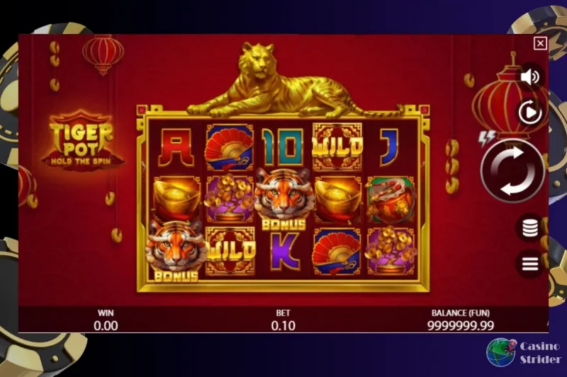 Tiger Pot: Hold The Spin