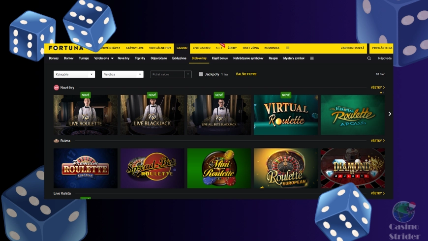 Ceské Kasínové stoly