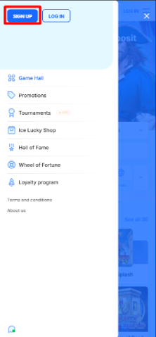 Kliknite na tlačidlo Registrácia