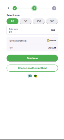 Pridanie spôsobu platby