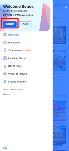 Registrácia nového účtu