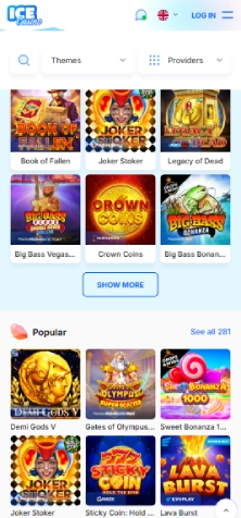 Výber online kasína