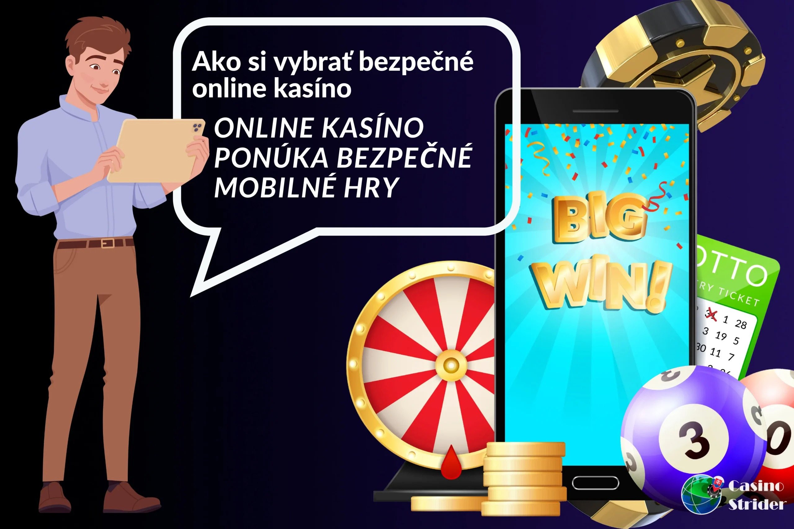 Online kasíno ponúka bezpečné mobilné hry