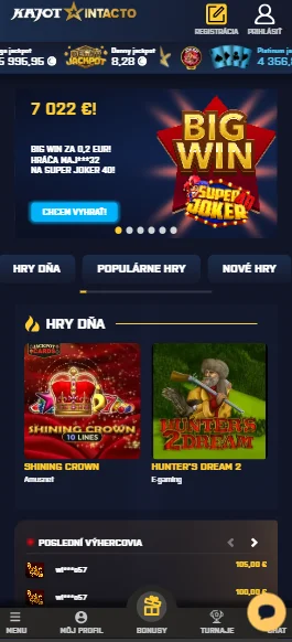 Otvorte mobilný prehliadač.