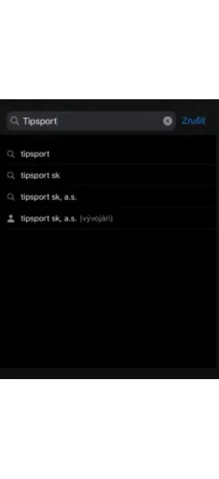 Otvorte App Store a pomocou vyhľadávania vyhľadajte aplikáciu.