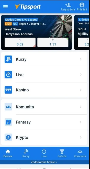 Prejdi na oficiálnu stránku.