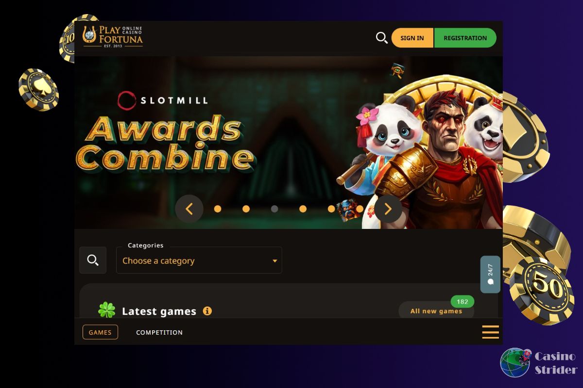 Online kasína Play Fortuna