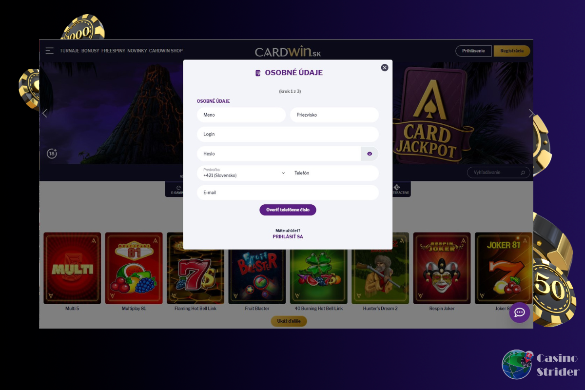 Čo je online kasíno