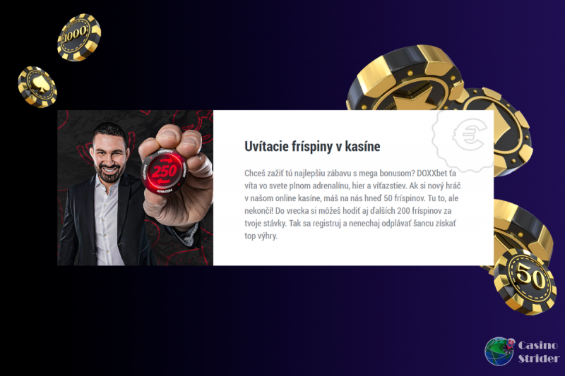 doxxbet-Uvítací-bonus