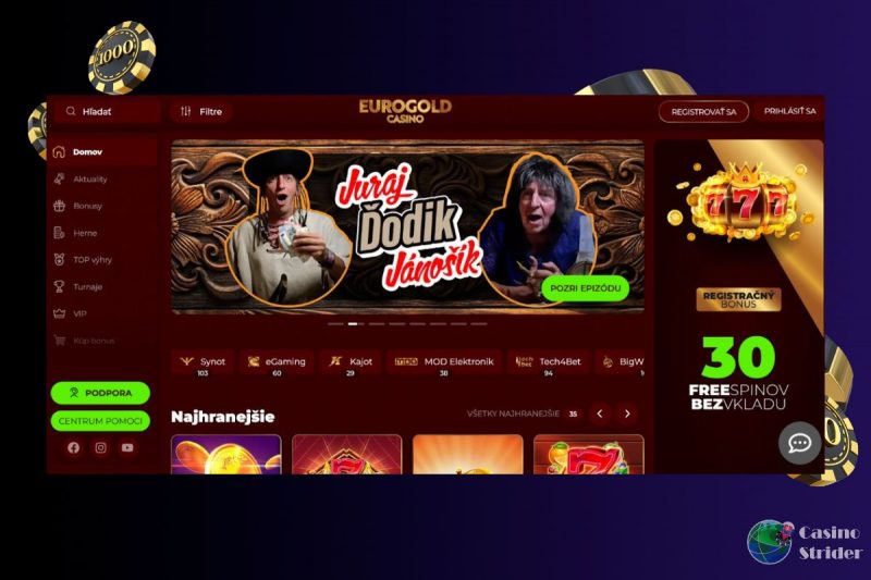 EuroGold — 300 Točení Zdarma