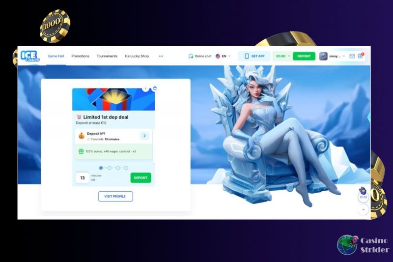 Ice Casino - Promokód