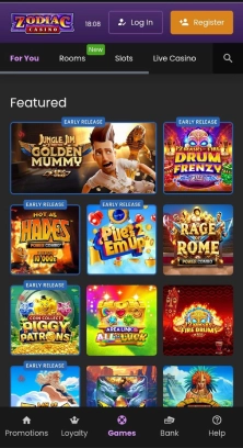 Prejdite na Zodiac Casino