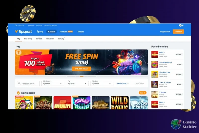 Tipsport casino