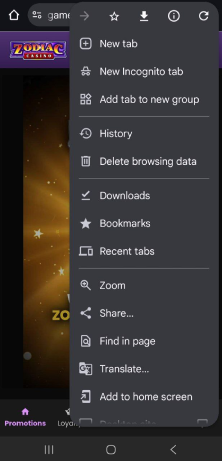Vyberte Pridať na plochu