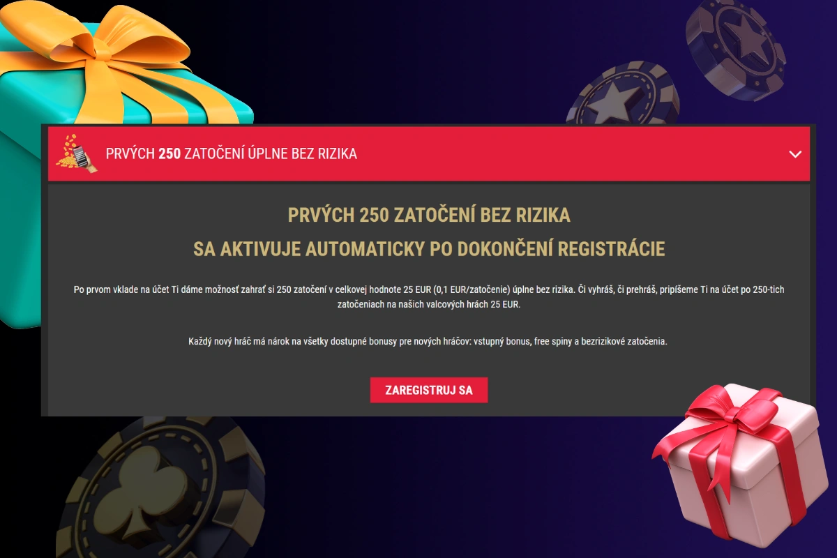 Bonus 10€ v Synottip