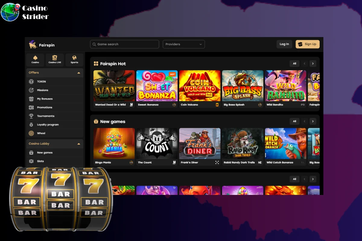 Fairspin Poľské Online Casíno