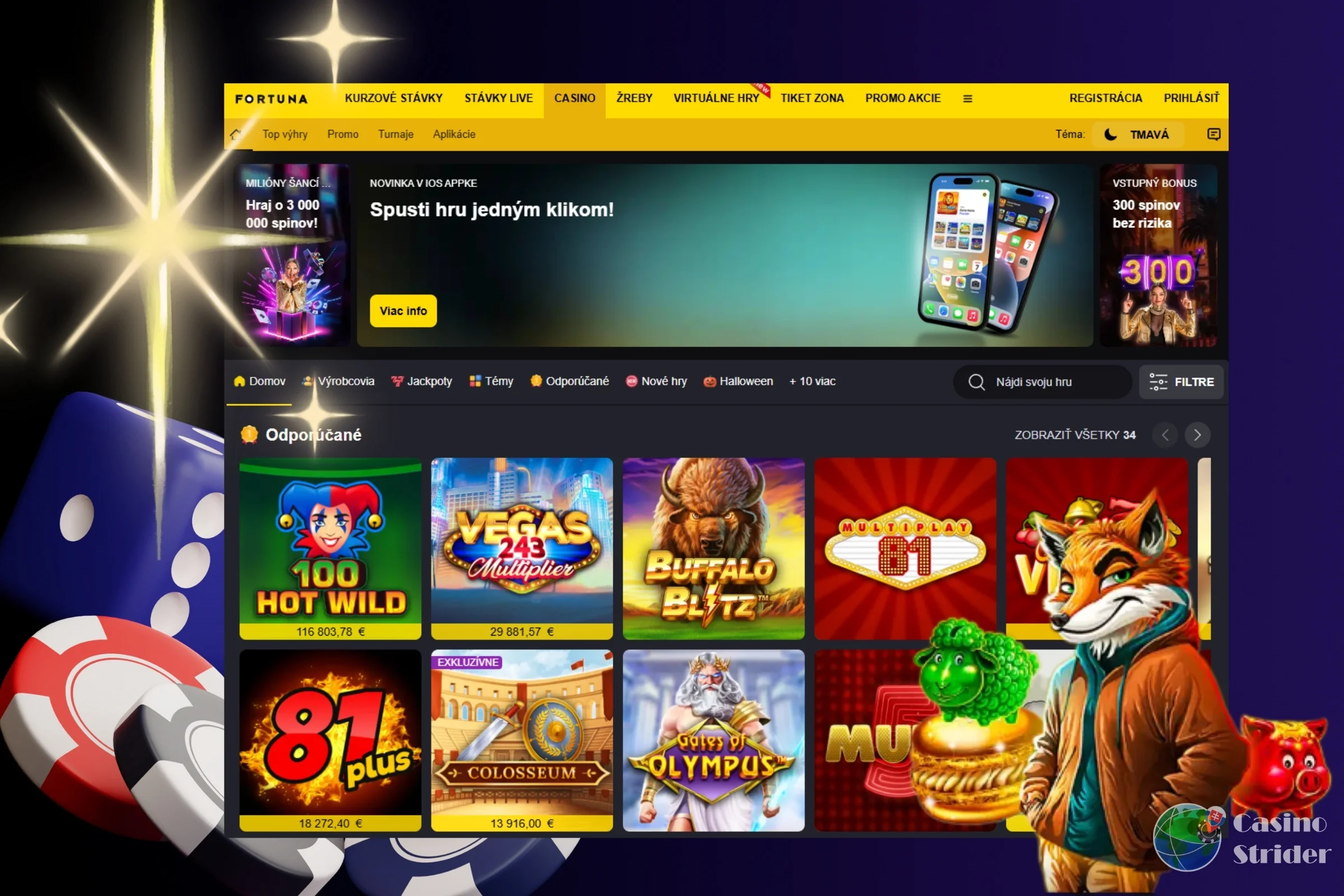 Fortuna Casino 20 eur