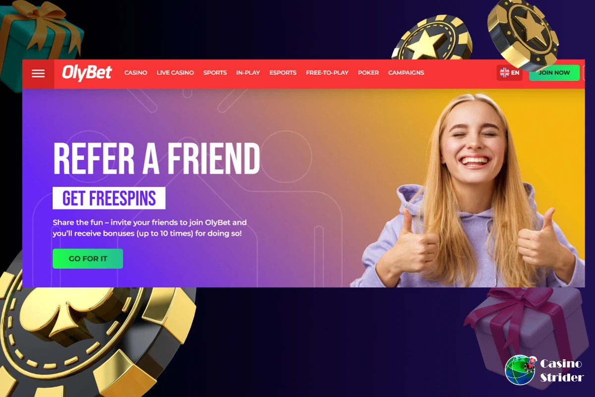 Olybet casino registračné free spiny